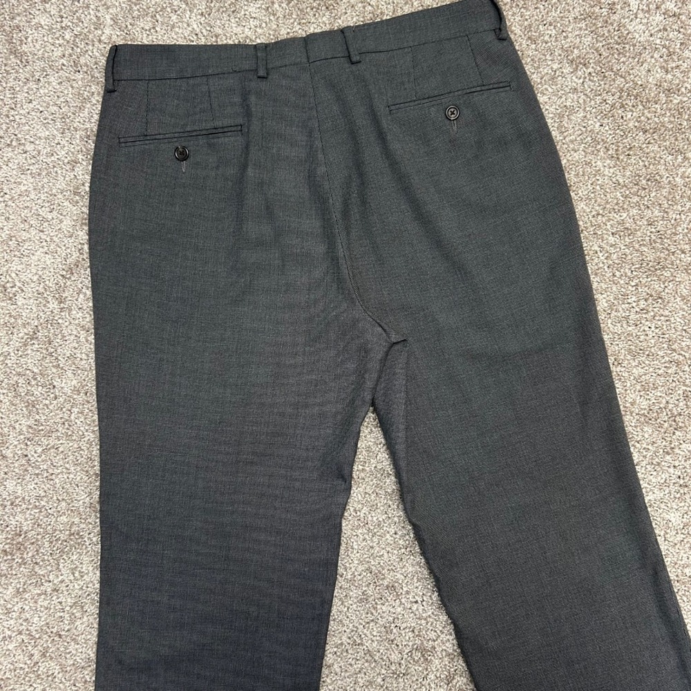 Lauren Ralph Lauren Women Gray Dress Pants Size 34x30 Preppy Business Straight